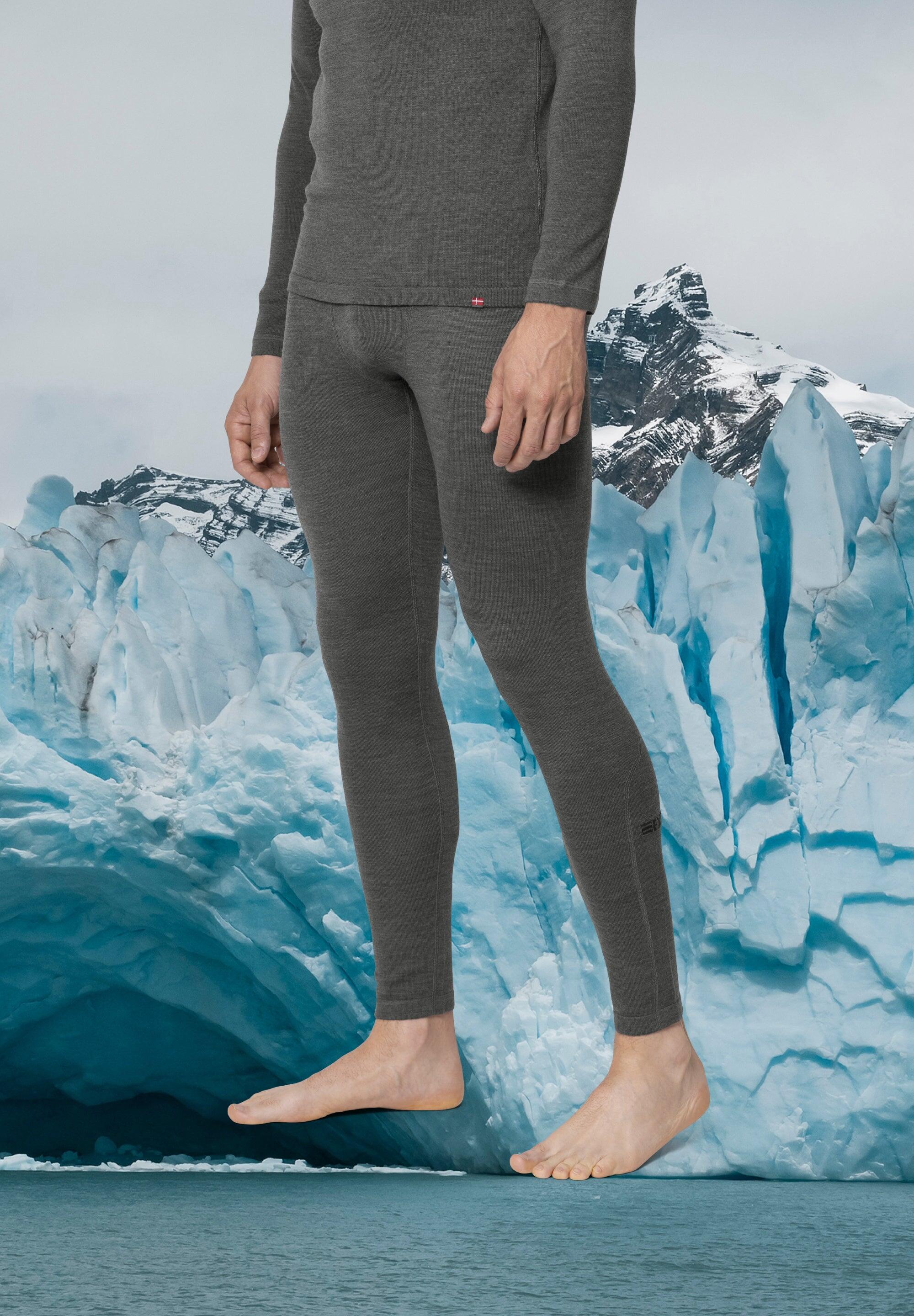 Mallas térmicas hombre lana merina extrema para clima frío 5/6