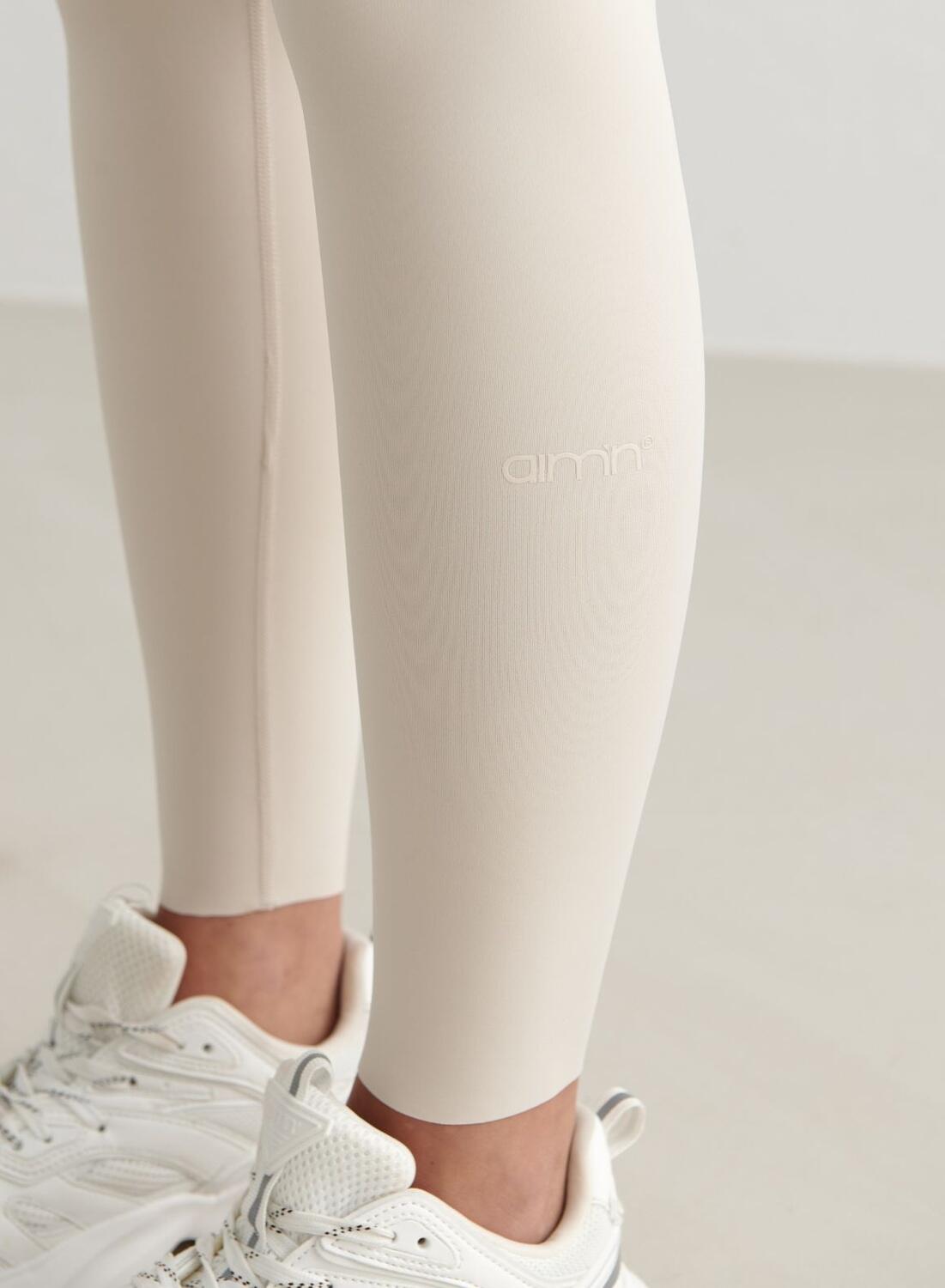 Mujer Leggings Moldeadoras Transpirable Beige Claro 6/6