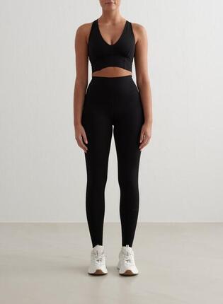 Femme Leggings Sculptant Évacuation humidité Noir