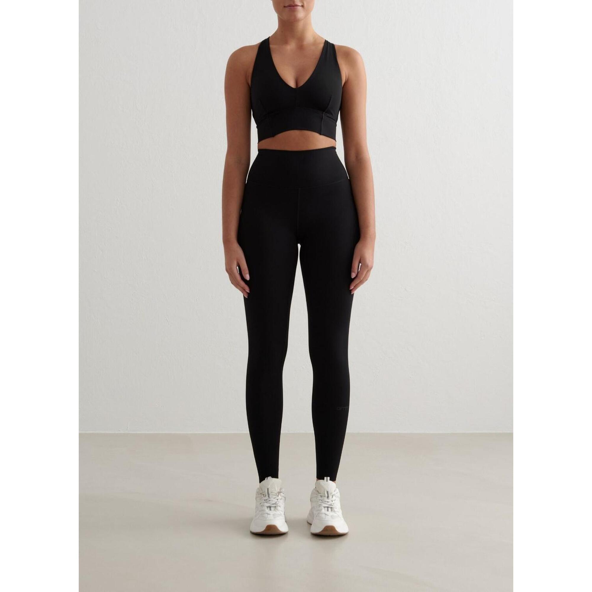 Aim'n - Femme Leggings Sculptant Évacuation Humidité Noir - Legging - Noir - Decathlon