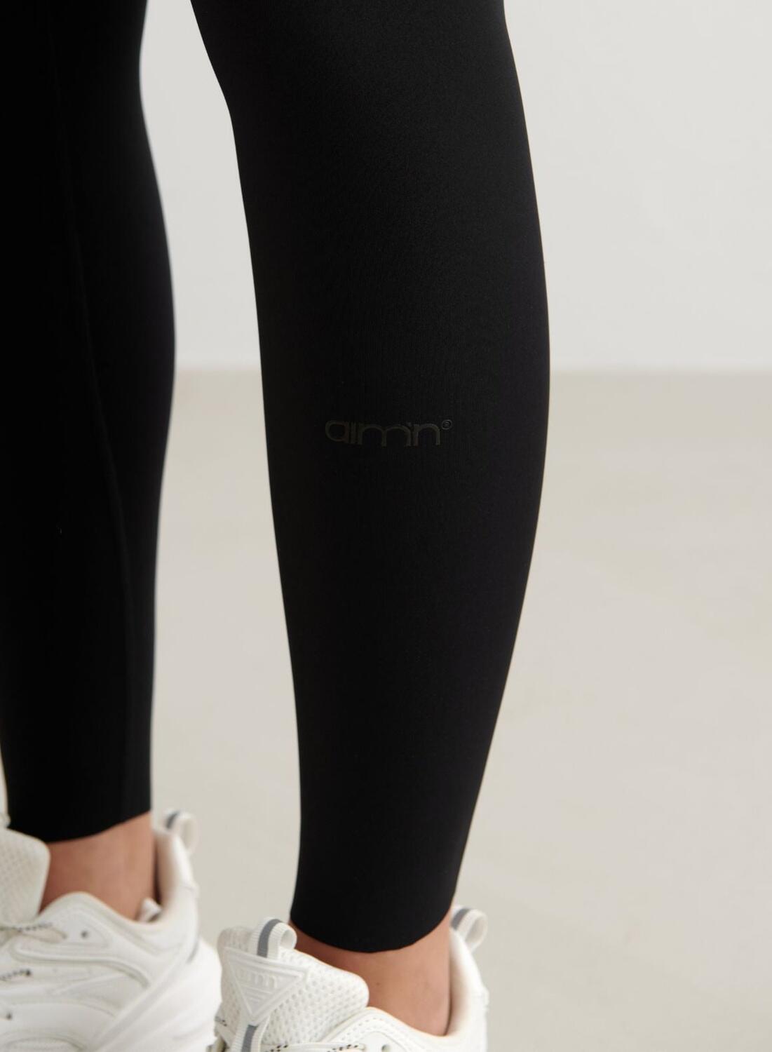 Leggings Mujer Lycra® Evacua el Sudor Cintura Alta Sculpting Fit Negro 6/6