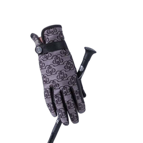 PS OF SWEDEN Leather riding gloves woman PS of Sweden Monogram