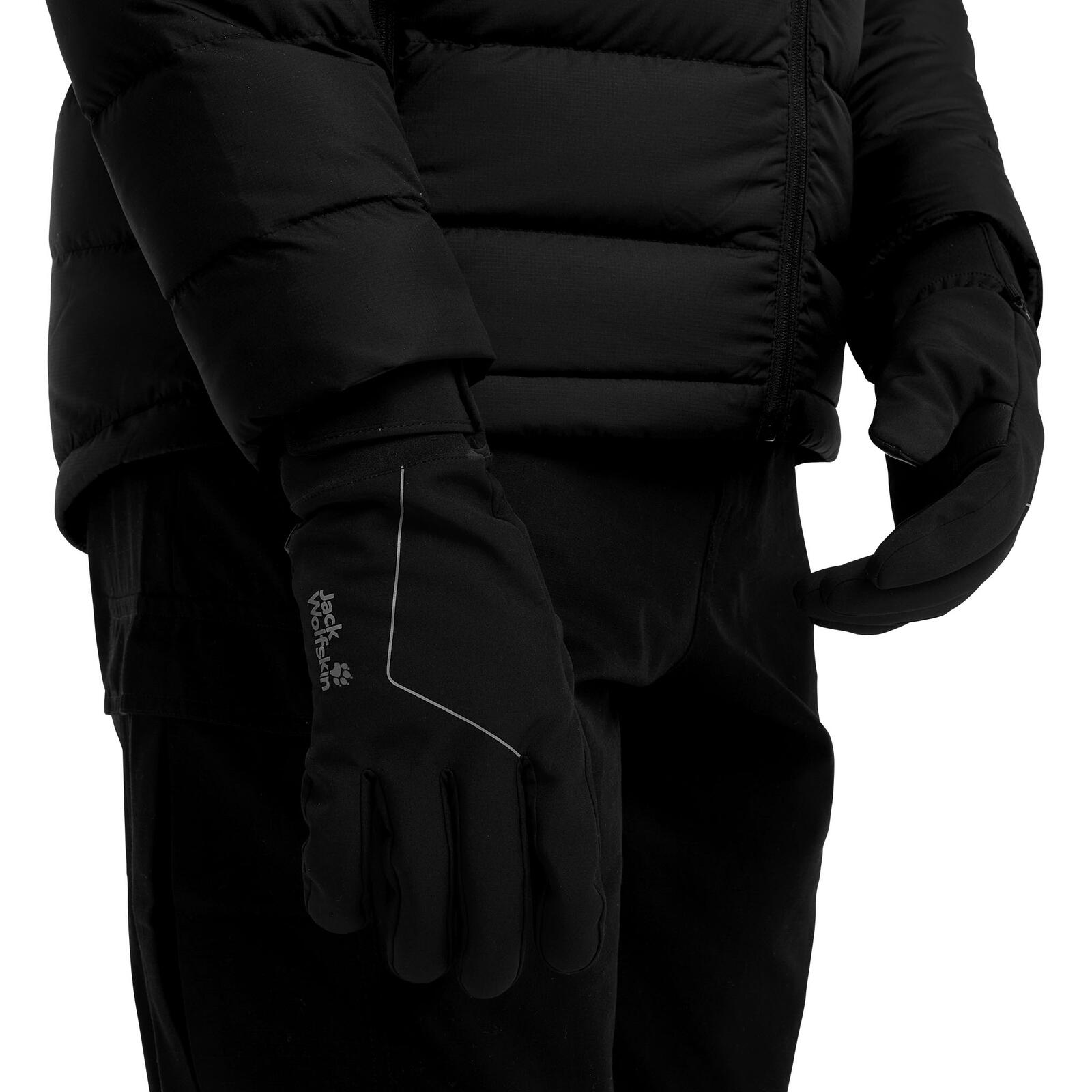 Handschuhe weich schnelltrocknend windabweisend Unisex - Refl Winter Glove 3/5