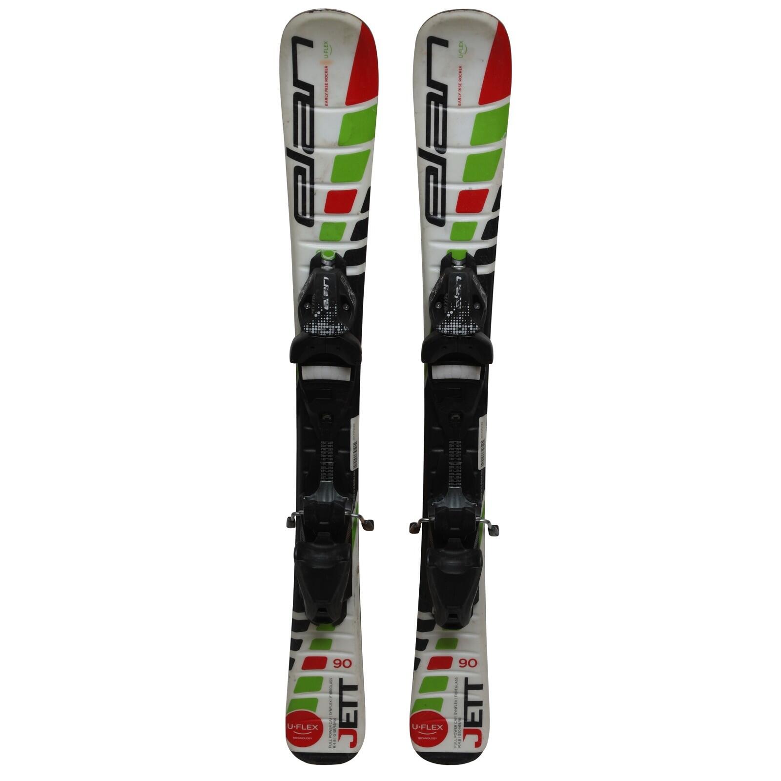 RECONDITIONNE - Ski Junior Elan Jett + Fixations 2/4
