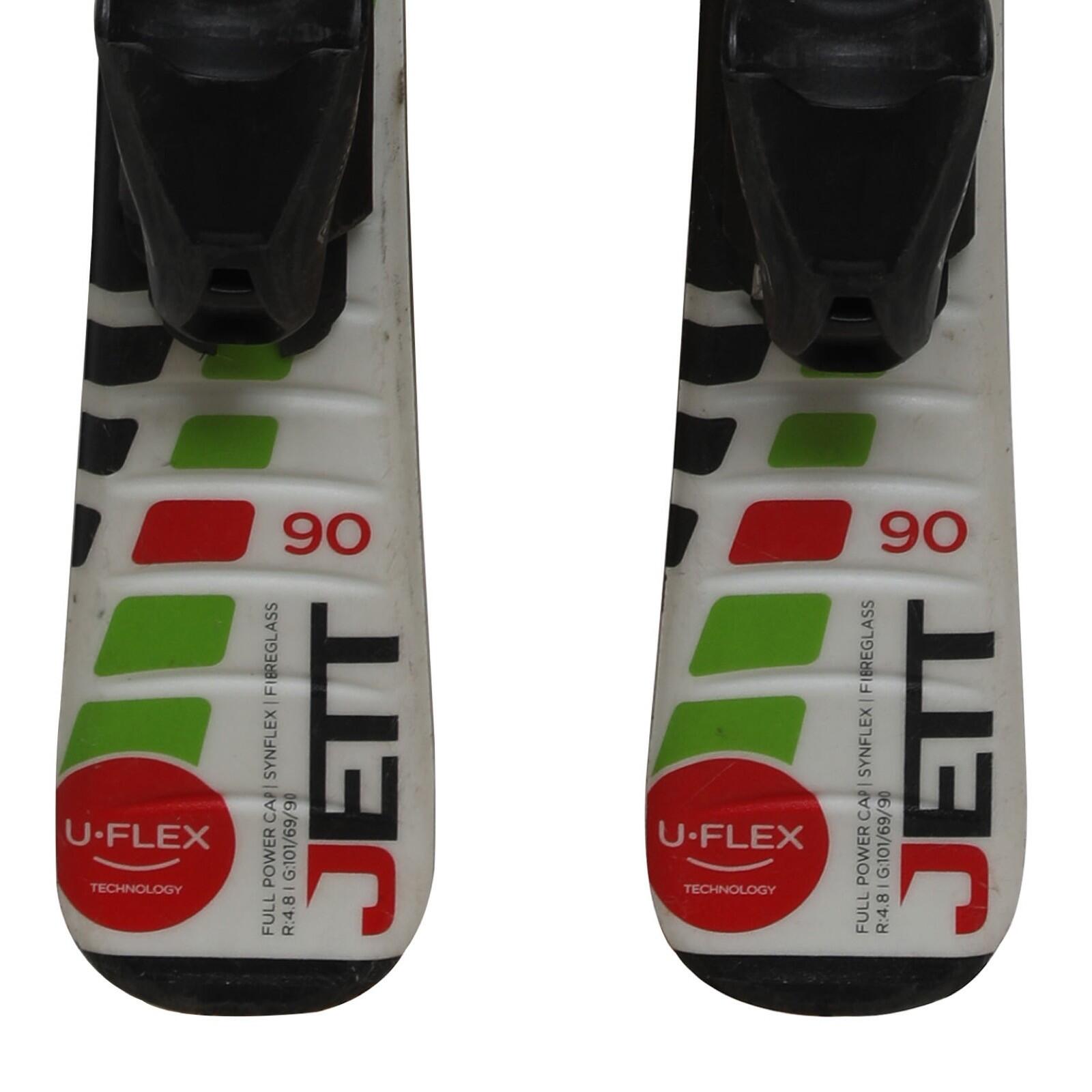 RECONDITIONNE - Ski Junior Elan Jett + Fixations 4/4