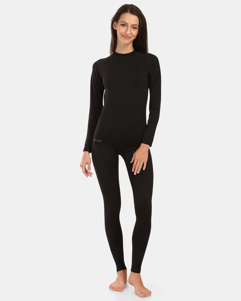 Legging thermique sans coutures Kilpi Oline-W femme - Noir 4/5