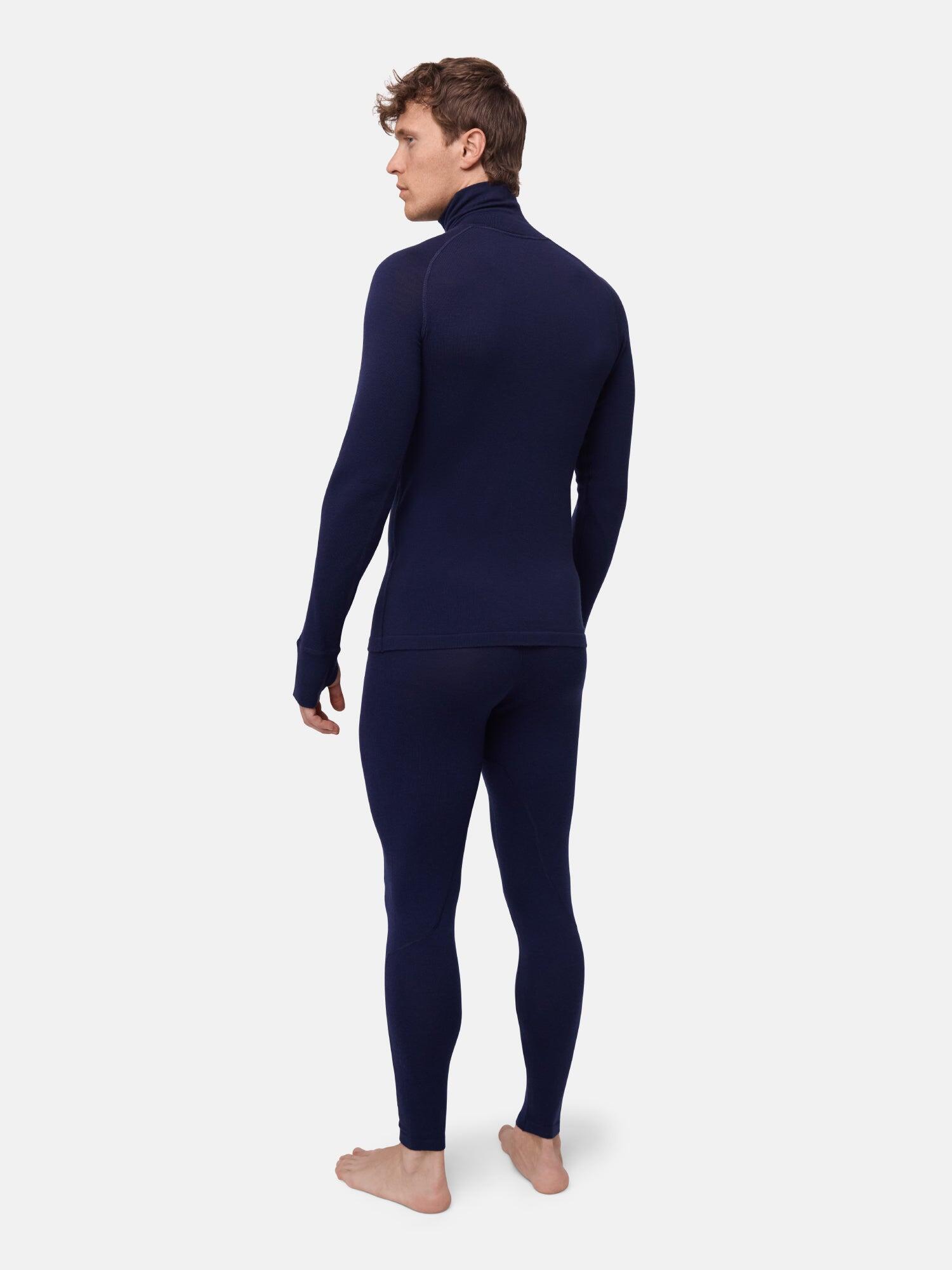 Ensemble Thermique Homme Merino Demi Fermeture Éclair 1 Pack 3/6