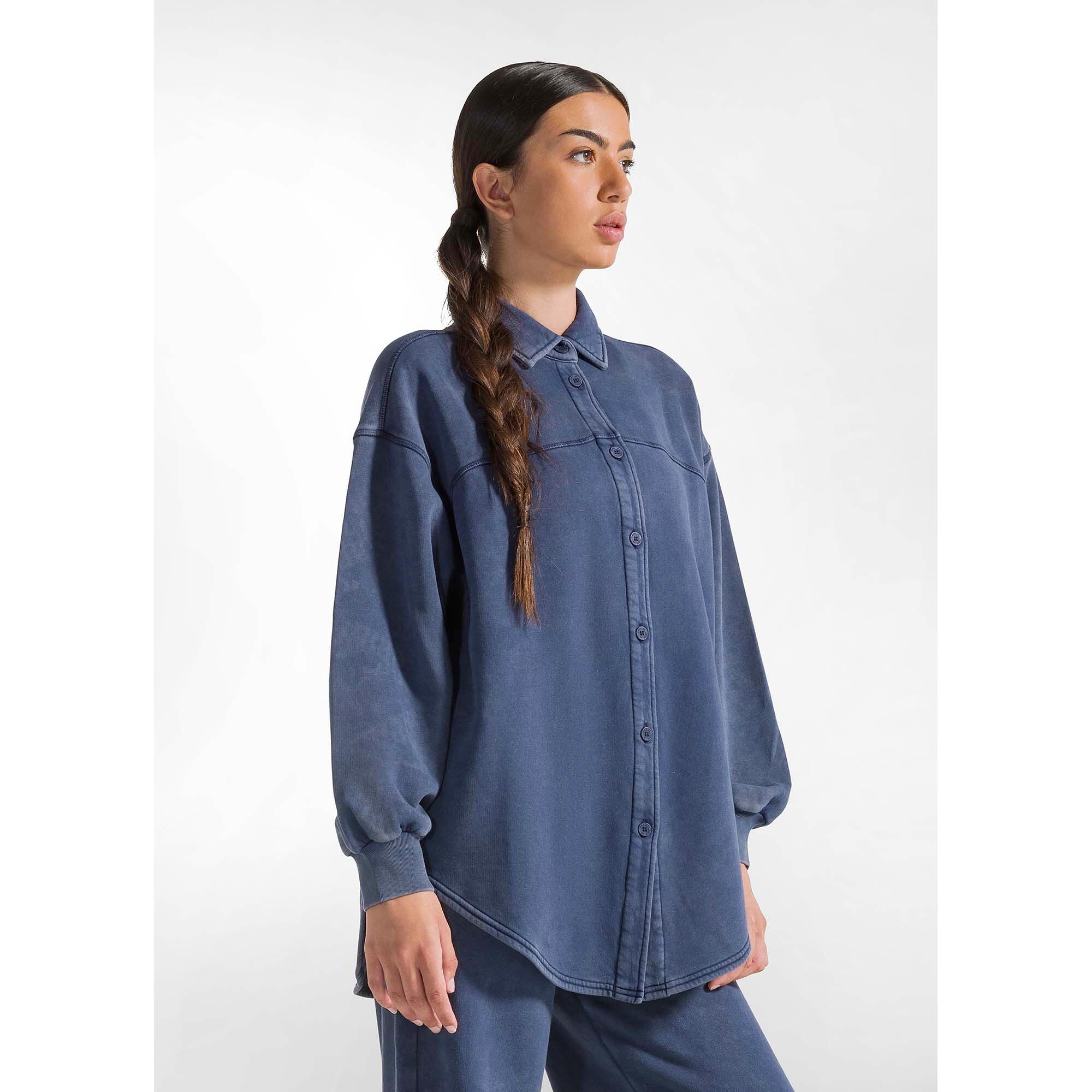 Camisa Deha Camisa De Felpa Marmolada Mujer 2/5