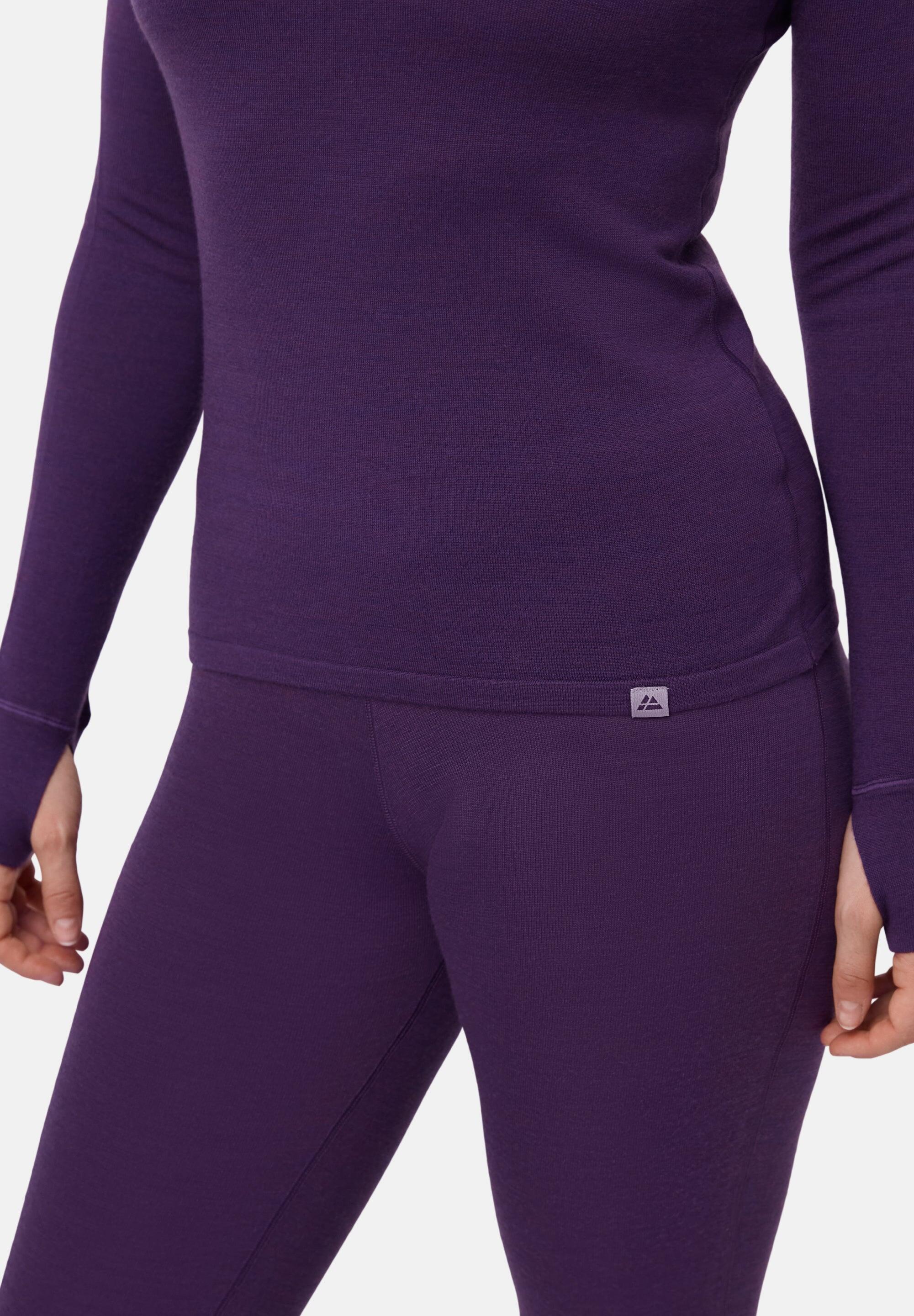 Camiseta térmica mujer merino con media cremallera 1 pack 4/6