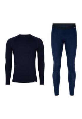 Heren merinowollen thermoset ondergoed top & broek