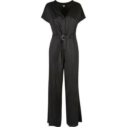 Jumpsuit mit Gürtel Frau Urban Classics Satin