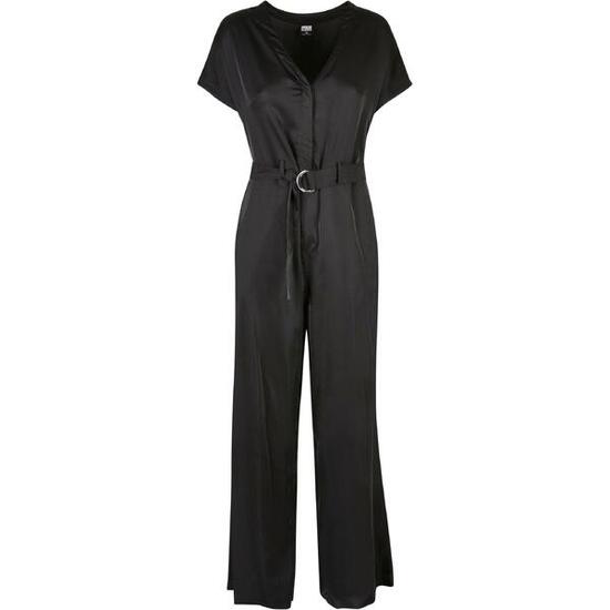 Jumpsuit mit Gürtel Frau Urban Classics Satin