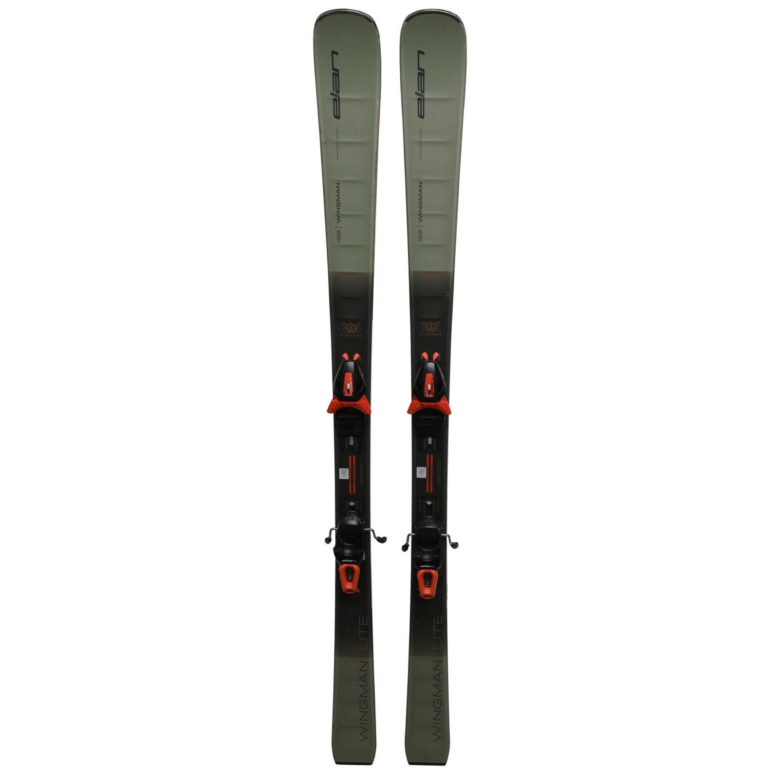 RECONDITIONNE - Ski Elan Wingman Lite + Fixations 1/4