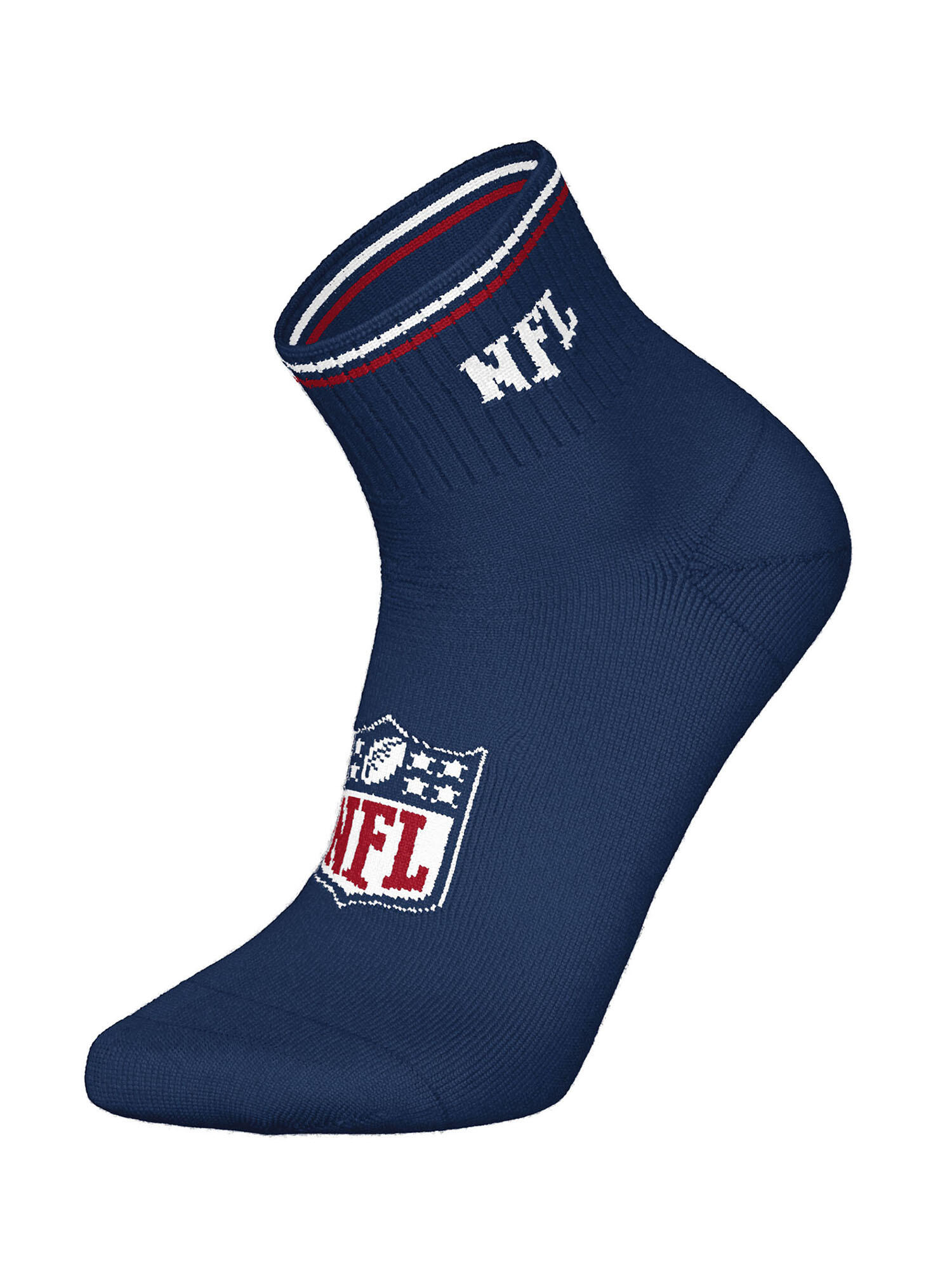 American Football Freizeitsocken atmungsaktiv unisex - NFL Shield Quarter mehrfa 3/4