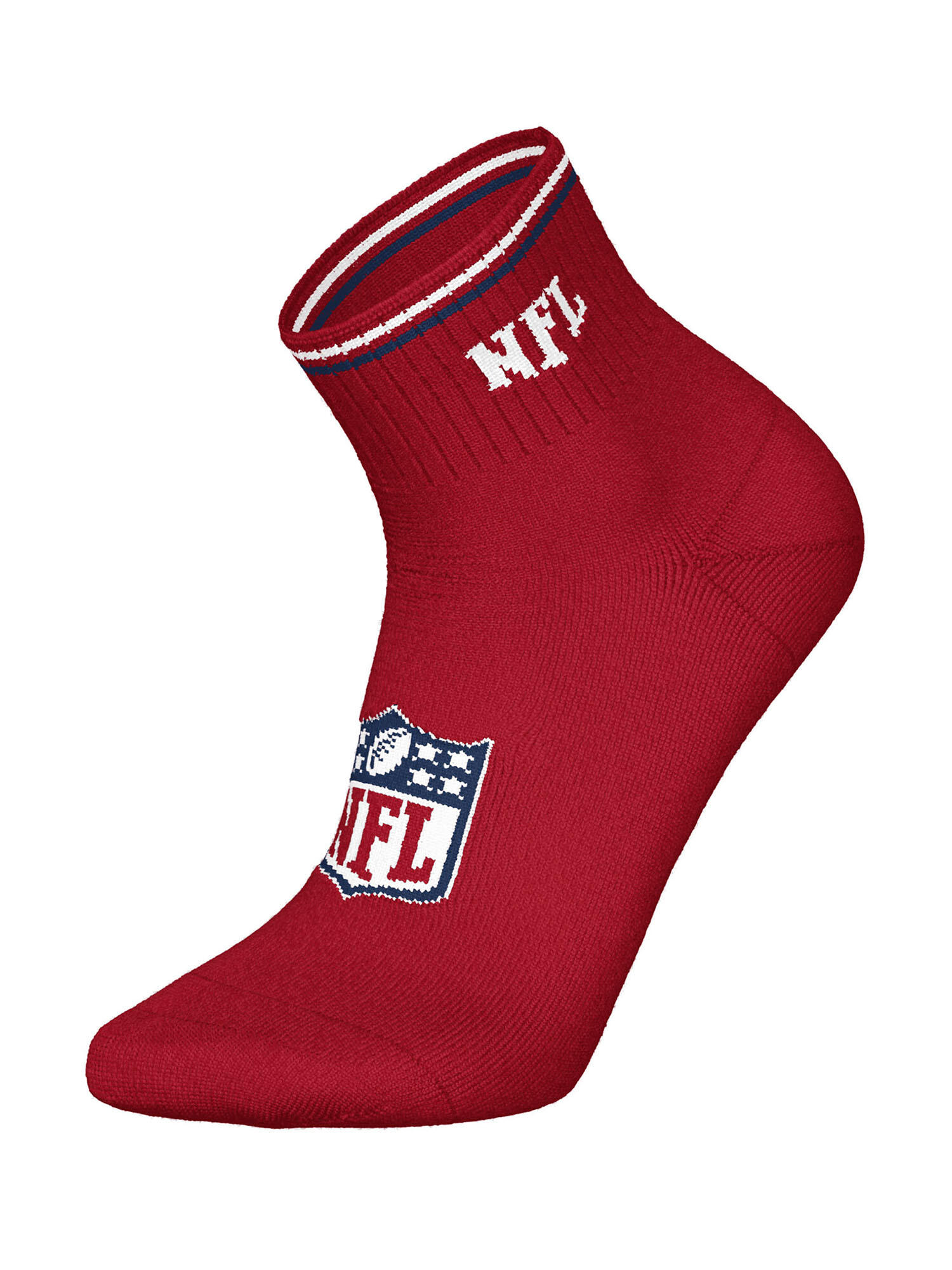 American Football Freizeitsocken atmungsaktiv unisex - NFL Shield Quarter mehrfa 2/4
