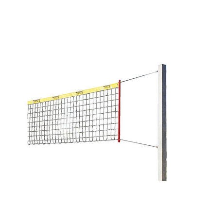 Installation de beach-volleyball « Stable » Filet avec revêtement Sans