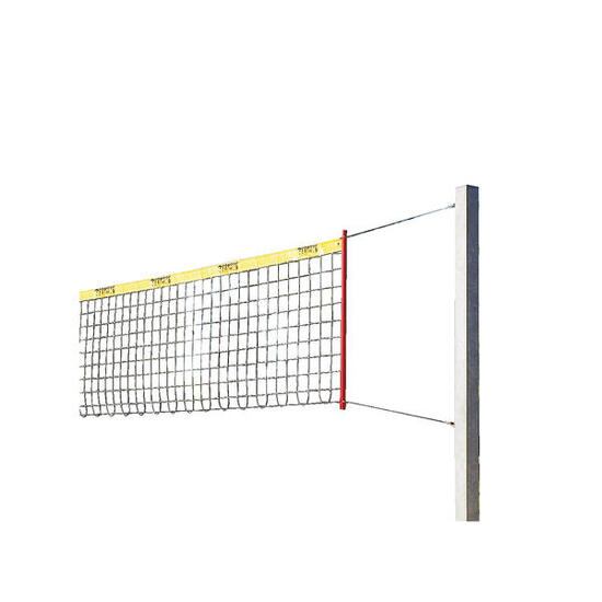 Installation de beach-volleyball « Stable » Filet avec revêtement Sans
