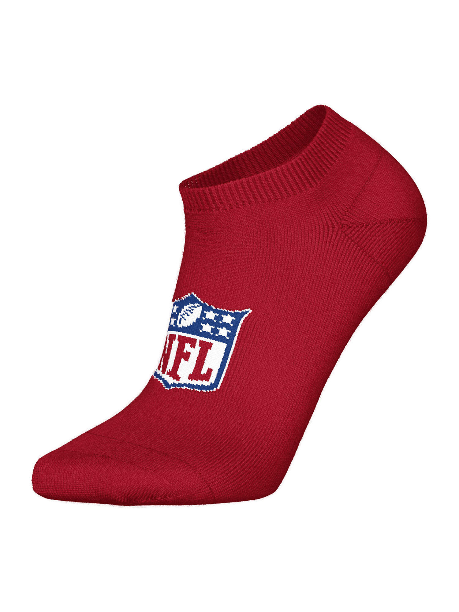 American Football Freizeitsocken atmungsaktiv unisex - NFL Shield Sneaker mehrfa 3/4