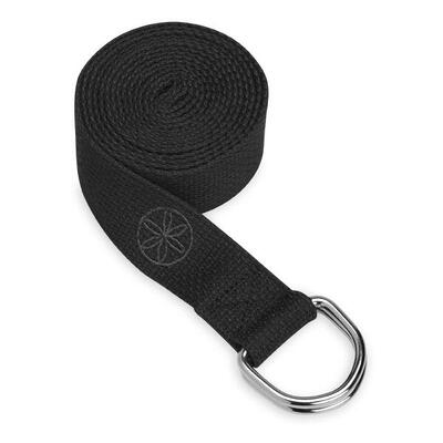 Yogagurt Schwarz - 244cm