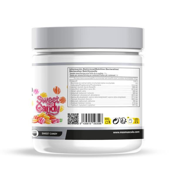 ClonaMaster (Creatine and Master Amino) - 300g Sweet Candy de MASmusculo 3/5