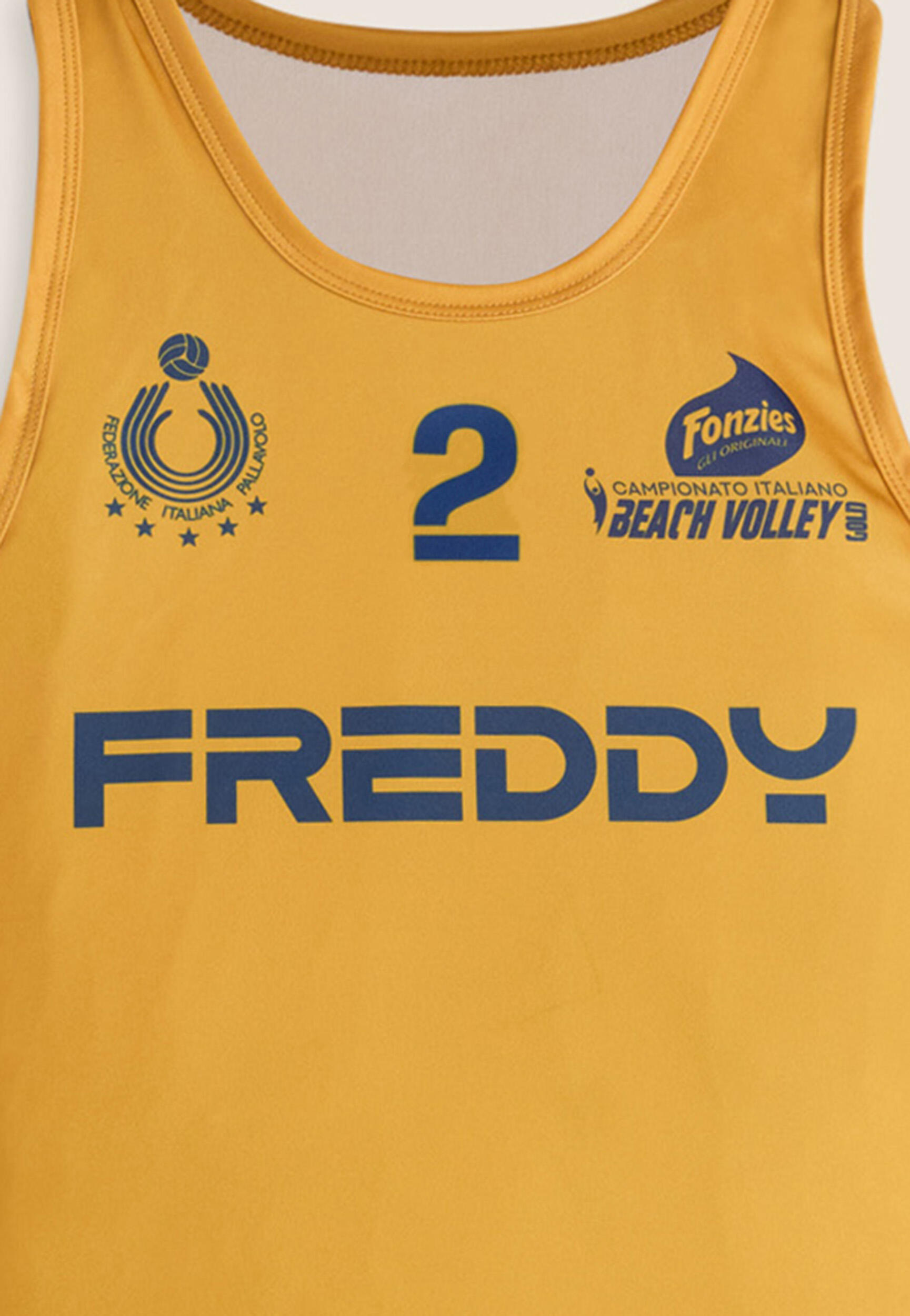 Débardeur homme de volley-ball de plage Gold 2025 - Numéro 2 3/3