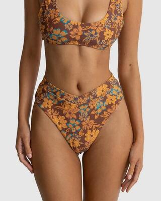 Oasis Floral Deep - Costume da Bagno Donna