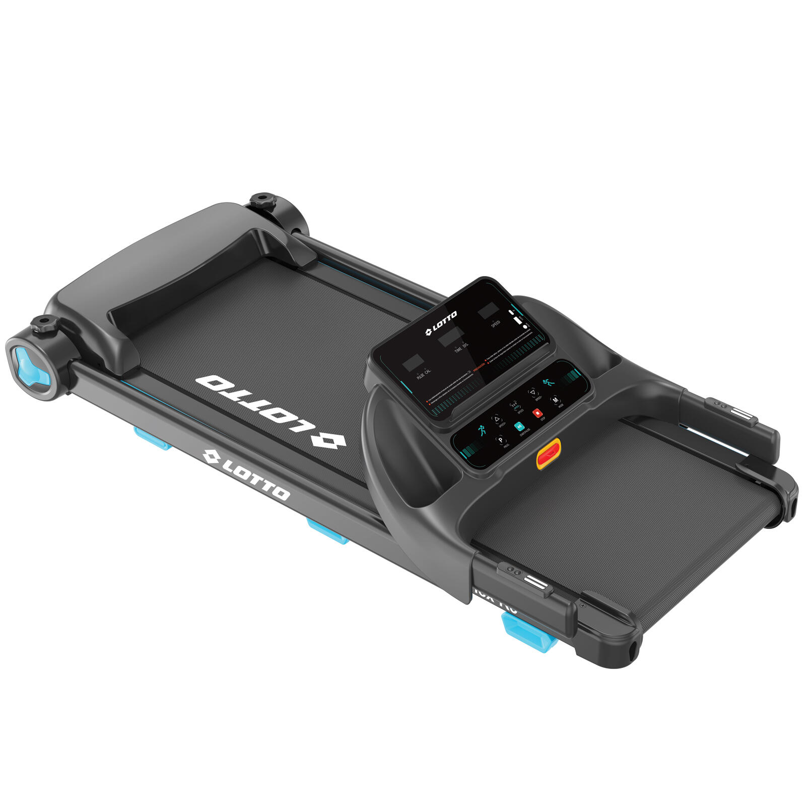 Cinta de correr Lotto Runex R3 100% plegable,2HP,8 km/h,inclinación de 2 niveles 6/6