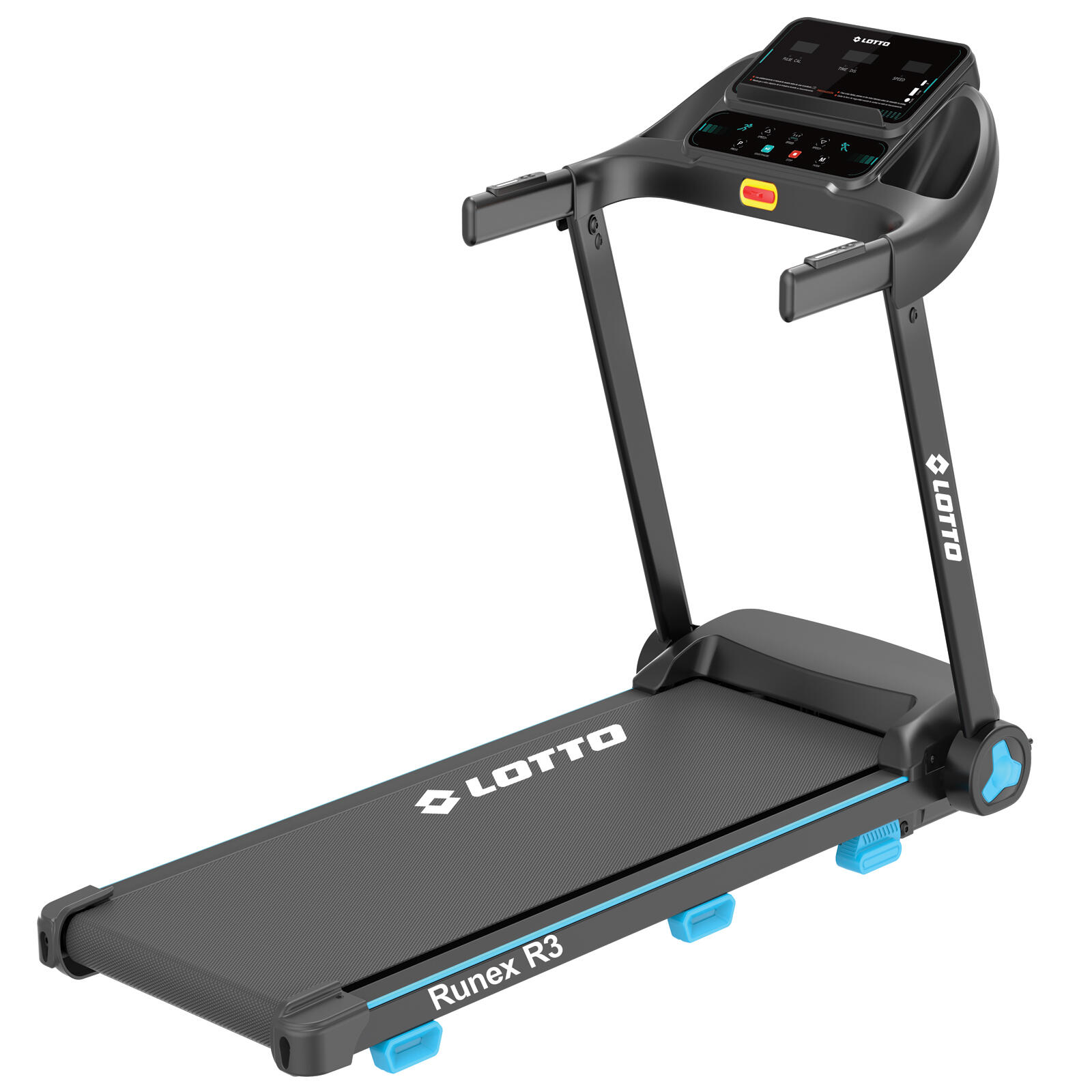 Cinta de correr Lotto Runex R3 100% plegable,2HP,8 km/h,inclinación de 2 niveles 2/6