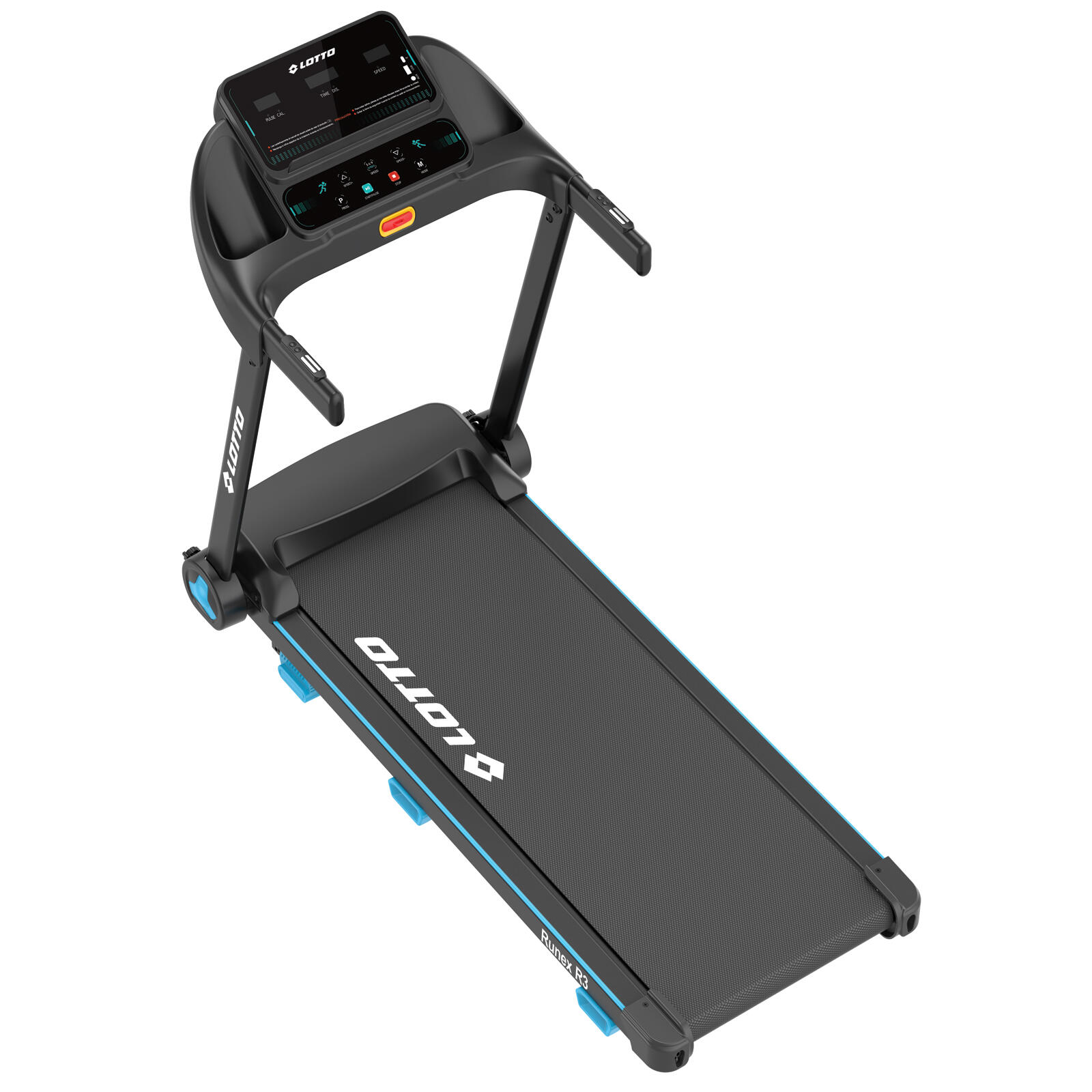 Cinta de correr Lotto Runex R3 100% plegable,2HP,8 km/h,inclinación de 2 niveles 5/6