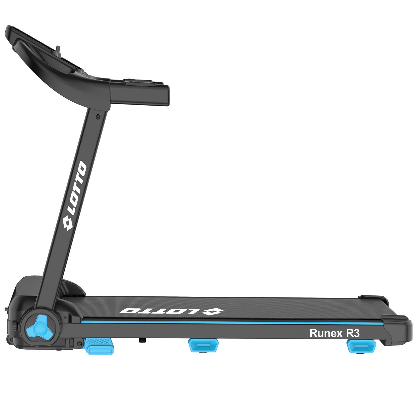 Cinta de correr Lotto Runex R3 100% plegable,2HP,8 km/h,inclinación de 2 niveles 3/6