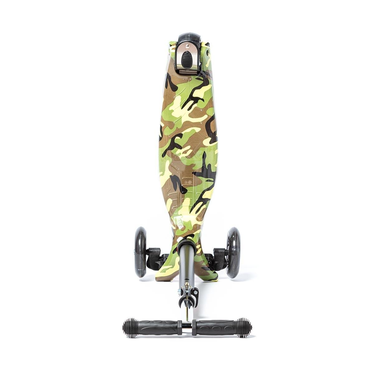 Patinete 3 Ruedas Para Niños ATAA Flash Con Luces LED Verde Kaki 5/7