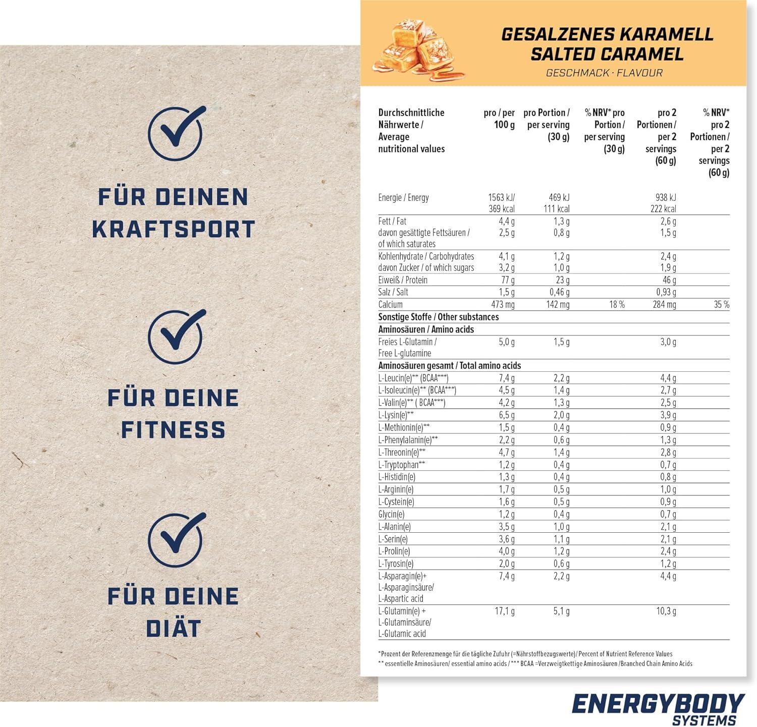 Nature Whey Gesalzenes Karamell 3/4