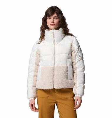 Daunen Und Synthetikjacken Damen - COLUMBIA Leadbetter Point™ II Sherpa Hybrid