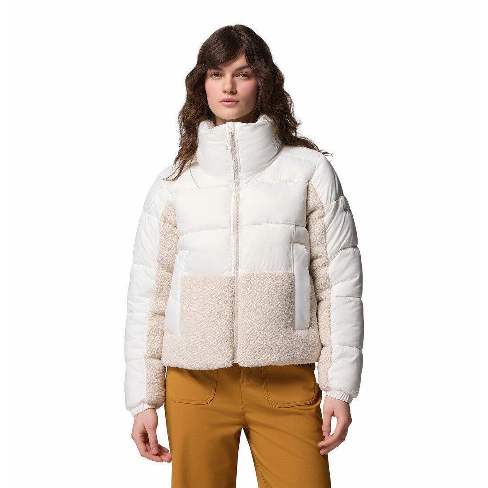 Columbia - Vestes Synthetiques Et Doudounes Femme - Columbia Leadbetter Point™ Ii Sherpa - Doudoune Duvet - Blanc - Decathlon