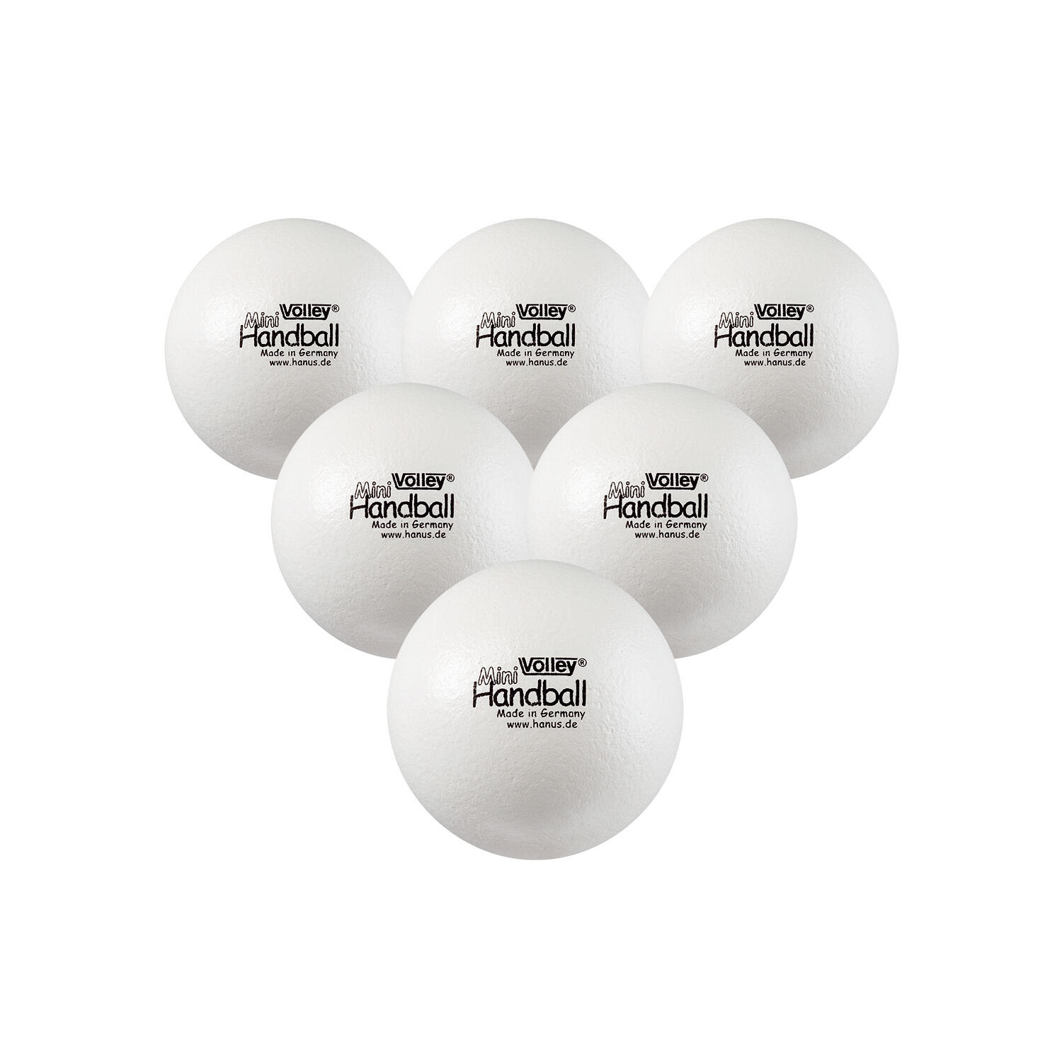 VOLLEY Soft Foam Ball Set Mini Handball Handball Unisex