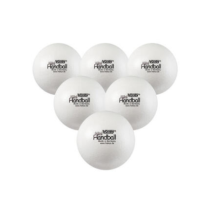 Weichschaumbälle-Set Mini Handball Handball Unisex Weiß