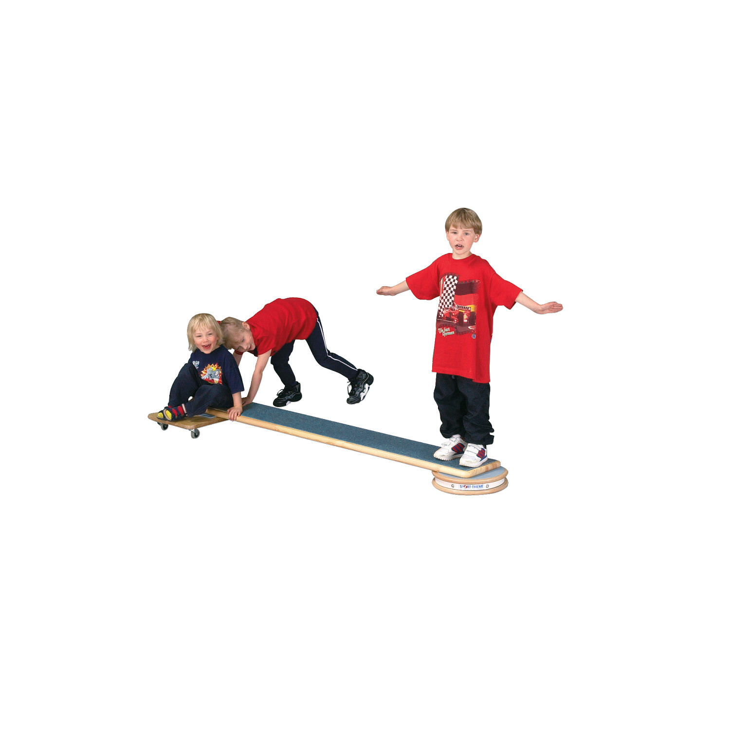 Lüne-Combinato Set Start Kinderturnen Unisex Blau, Holz-Natur, Grau 2/6