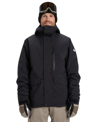 Funktionelle Schneejacke MISSION SOLID Schwarz Herren