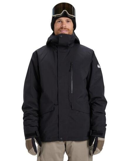 Funktionelle Schneejacke MISSION SOLID Schwarz Herren