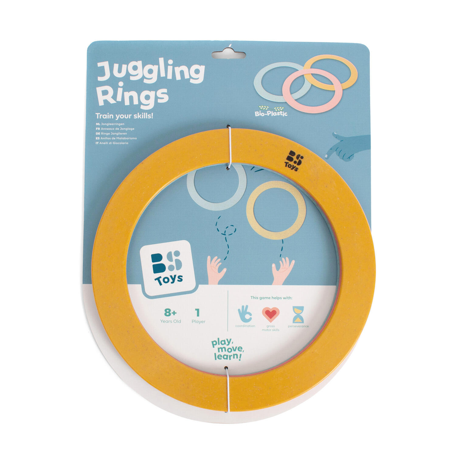 Anneaux de jonglage bio BS Toys (x3) 4/4