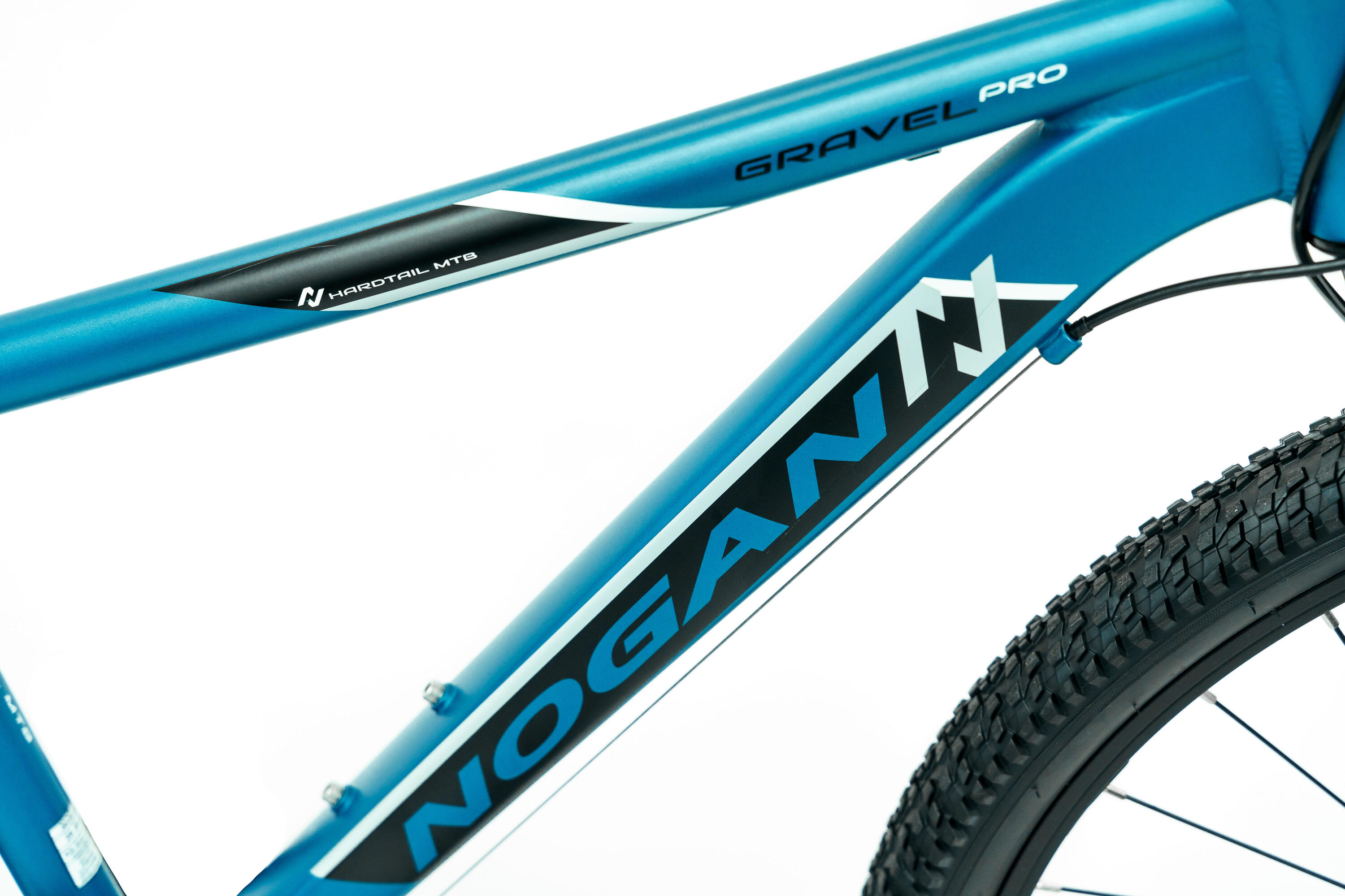 Vélo enfant léger Nogan Gravel PRO - 26 pouces - 7 vitesses - Bleu 5/7