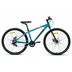 Vélo enfant léger Nogan Gravel PRO - 26 pouces - 7 vitesses - Bleu
