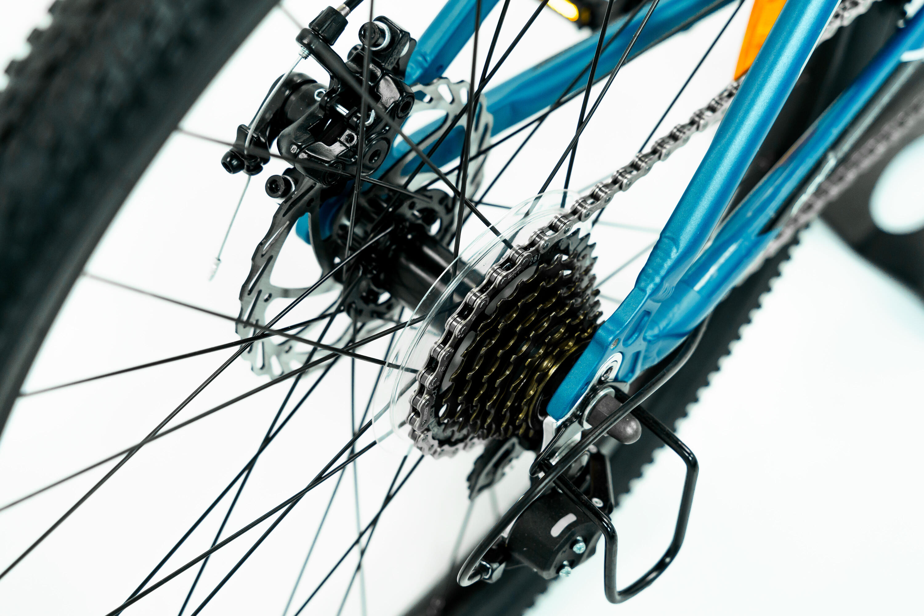Vélo enfant léger Nogan Gravel PRO - 26 pouces - 7 vitesses - Bleu 7/7