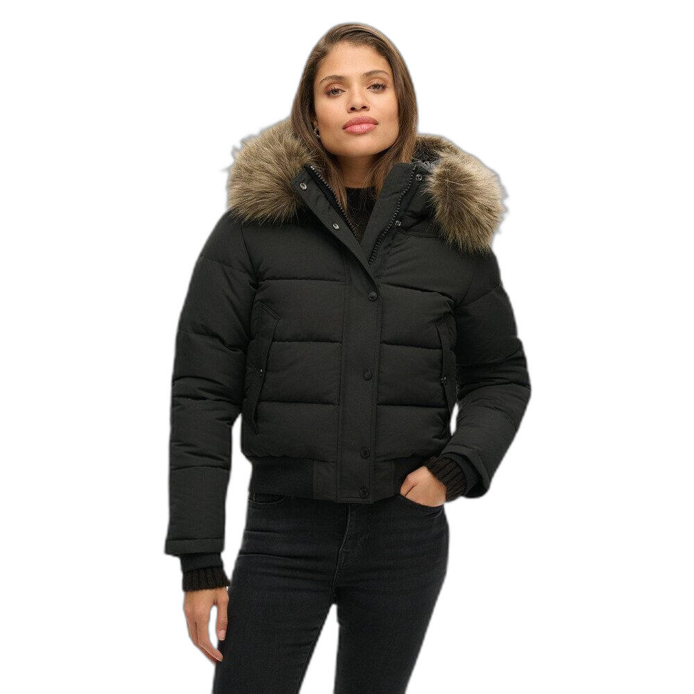 Doudoune à capuche femme Superdry Everest 2/6