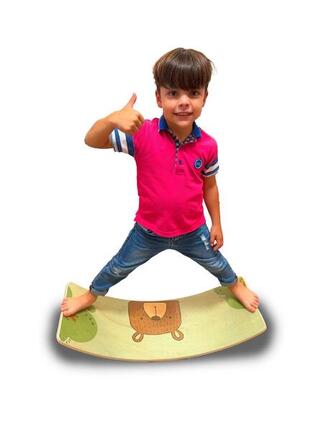 Planche en bois courbée Montessori Balance