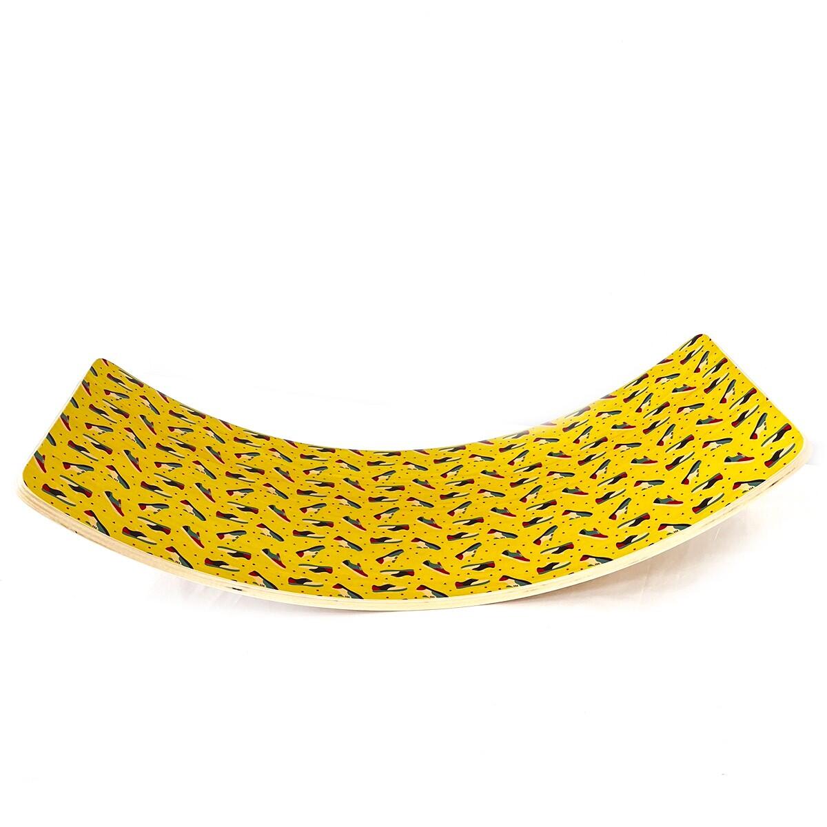 amarillo / marrón / azul