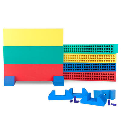 Schaumstoffblock-Set Hürden Leichtathletik Unisex