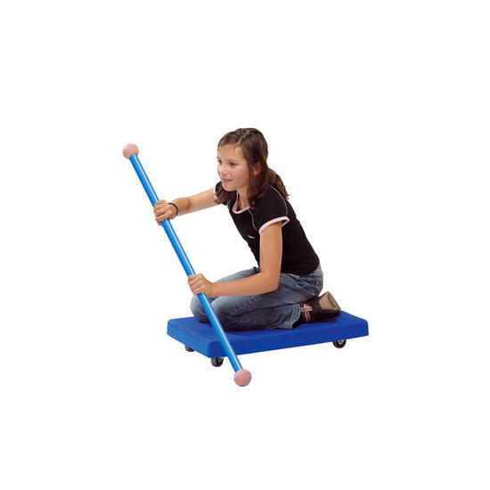 Rollbrett-Set mit Paddel und Polster Schulsport Unisex