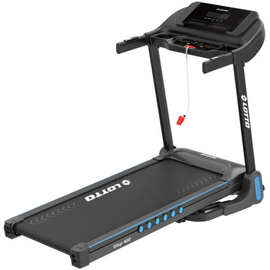 Bieżnia elektryczna Lotto Step 400, elektryczna regulacja nachylenia, 3 HP