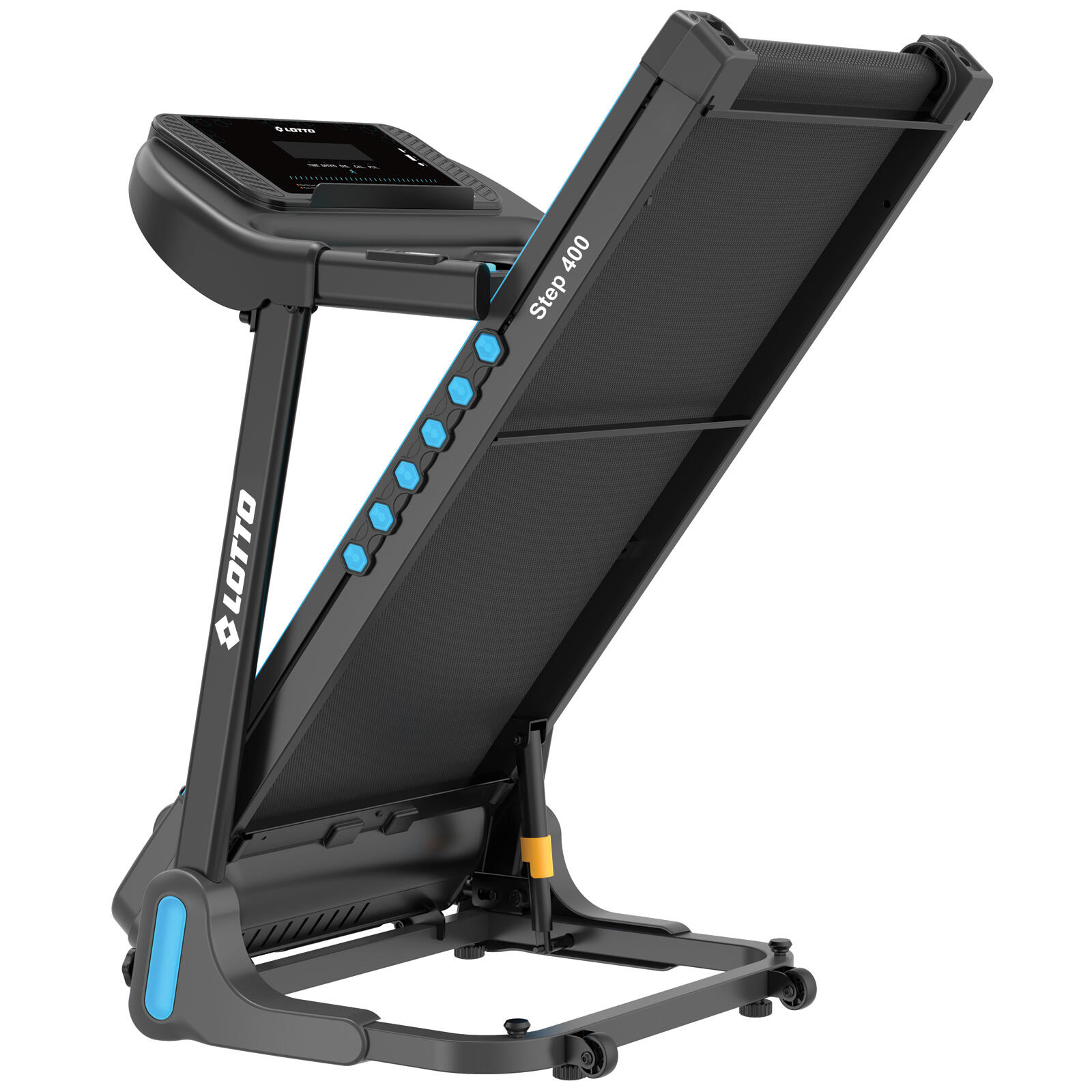 Cinta de correr eléctrica Lotto Step 400 3 CV 120 kg, inclinación automática 2/6